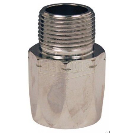 Dixon Permanent Coupling, 1 in Nominal, MNPT, Brass, Domestic H5772